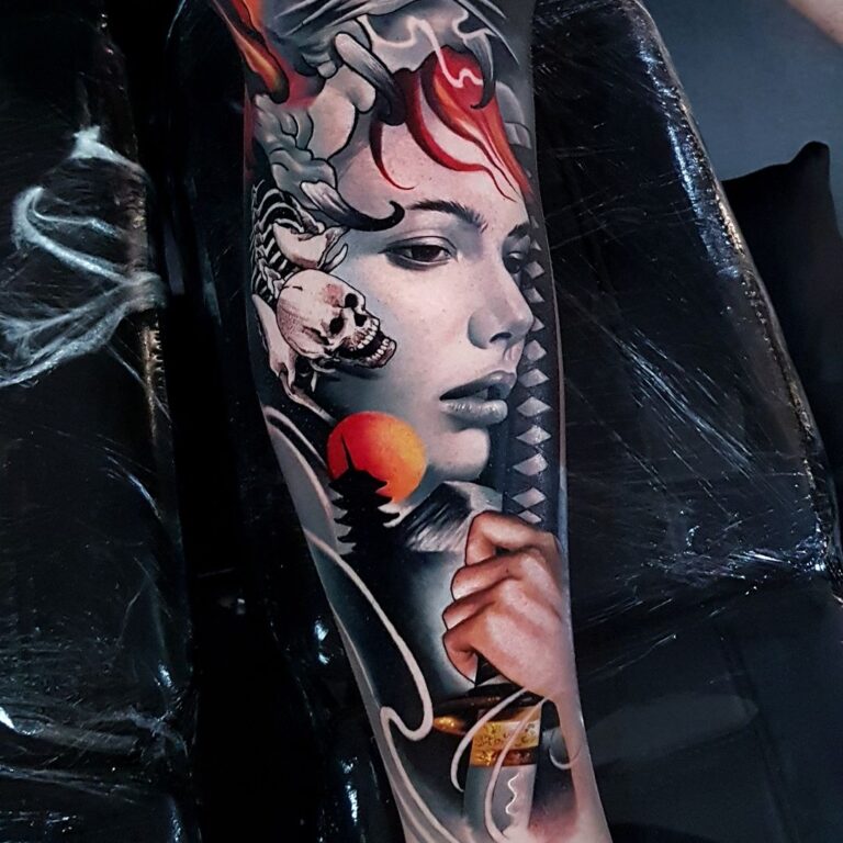 Tattoo cover up in Bali